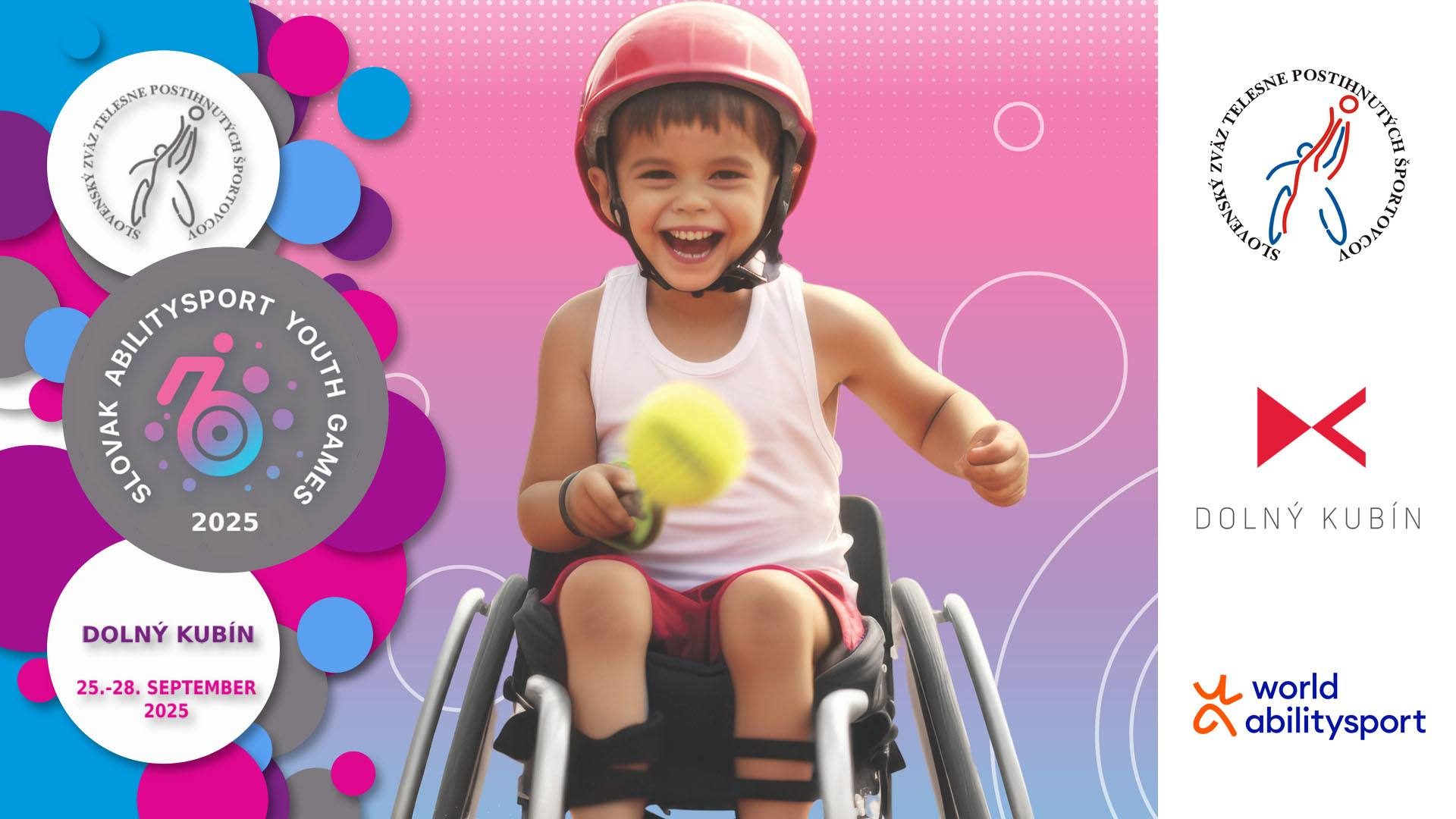 Slovak Abilitysport Youth Games 2025 opäť v novšom šate a so širšou medzinárodnou účasťou